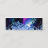 Winter Wonderlights Mini Visitekaartje (Achterkant)