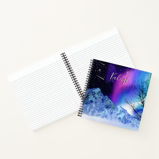Winter Wonderlights Notitieboek (Binnen)