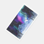 Winter Wonderlights Papieren gasthanddoeken Servet (Hoek)