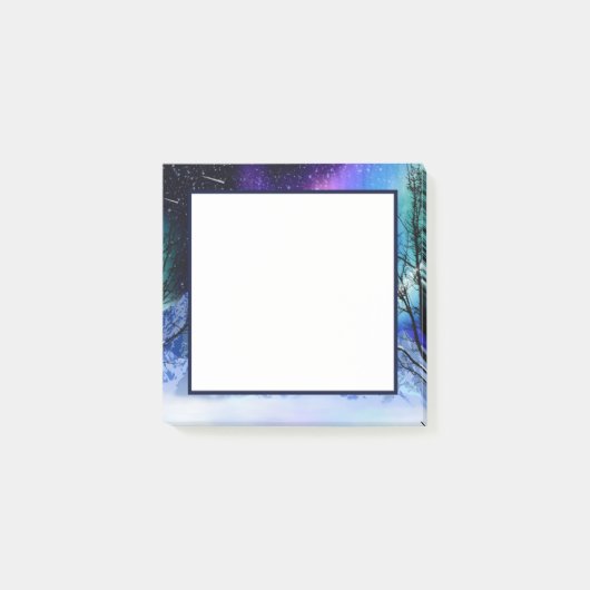 Winter Wonderlights Post-it Notes (Voorkant)