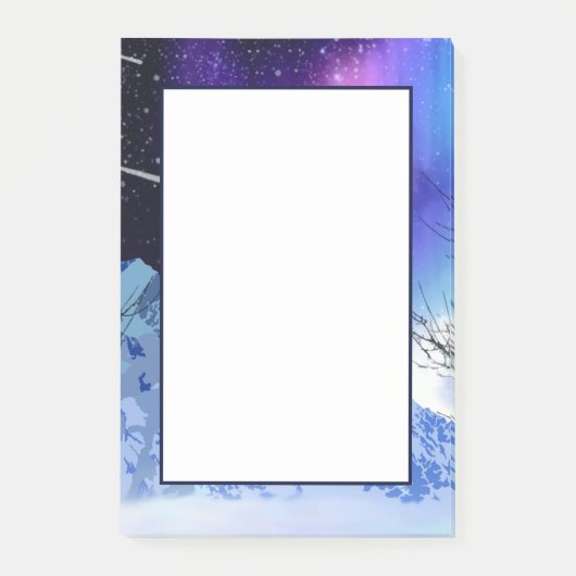 Winter Wonderlights Post-it® Notes (Voorkant)