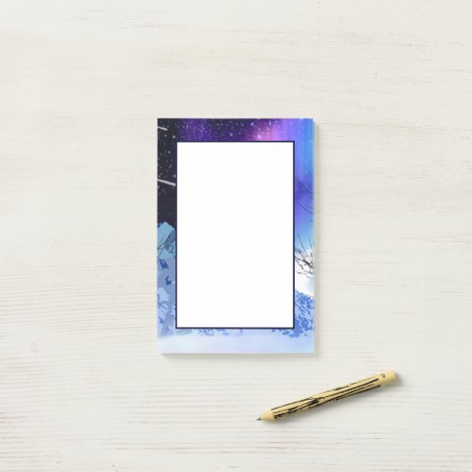 Winter Wonderlights Post-it Notes (Op bureau)