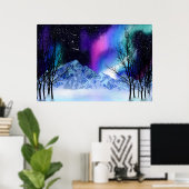 Winter Wonderlights Poster (Thuiskantoor)