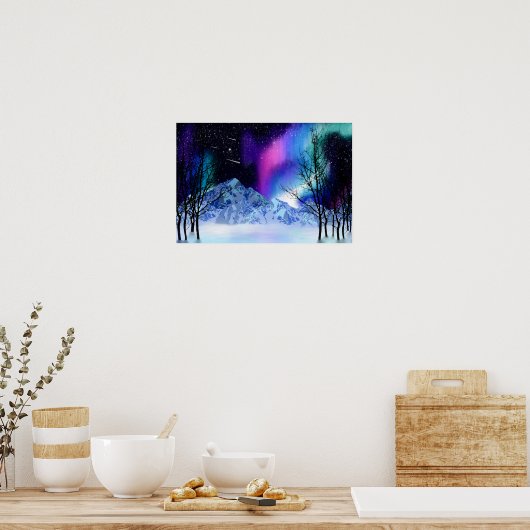 Winter Wonderlights Poster (Keuken)