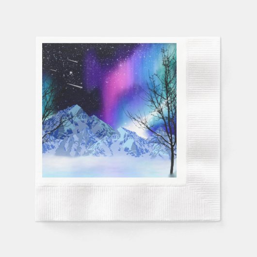 Winter Wonderlights Servetten (Voorkant)