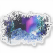 Winter Wonderlights Sticker (Voorkant)