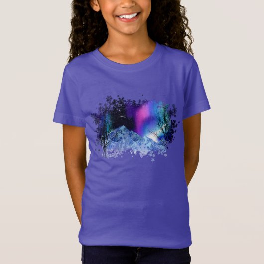 Winter Wonderlights T-shirt (Voorkant)