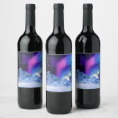 Winter Wonderlights Wijnlabel Wijn Etiket (Flessen)