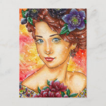 "Winter Wonders: Hellebore" winterthema ansichtkaa