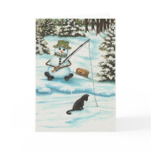 Winter Wonders Snowman Gone Gevist door Bihrle