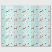 Winter-Wondlerland kerstinpakpapier Cadeaupapier (Vlak)