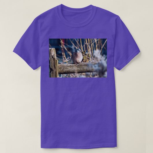 Winter Wood Pigeon T-shirt (Design voorkant)