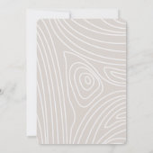 Winter Woodland Animals Foto 1e Verjaardag Kaart (Achterkant)