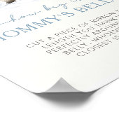 Winter Woodland Animals Hoe groot is de buik van m Poster (Hoek)