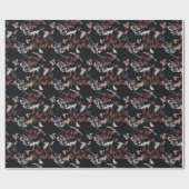 Winter Woodland Animals Holiday Kerstmis Cadeaupapier (Vlak)