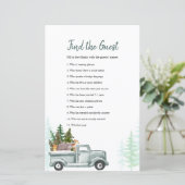 Winter Woodland Animals vinden het gastspel (Staand voorkant)