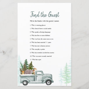 Winter Woodland Animals vinden het gastspel