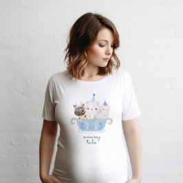 Winter Woodland Arctic Animals Baby shower T-shirt