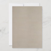 Winter Woodland Baby shower Uitnodiging (Achterkant)