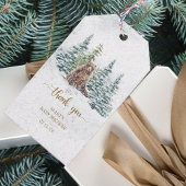 Winter woodland bos beer baby shower dank u cadeaulabel