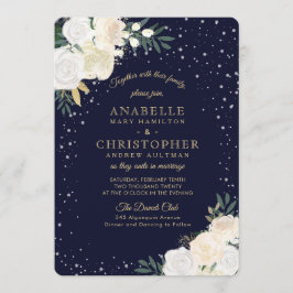 Winter Woodland bruiloft uitnodigingen