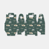 Winter Woodland Deer Kerstmis Bedankdoosjes (Uitgevouwen)