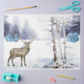 Winter Woodland Emphemera Series Design 1 Tissuepapier (Craft)