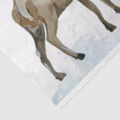 Winter Woodland Ephemera Serie Ontwerp 1 Tissuepapier (Detail)