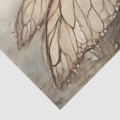  Winter Woodland Fairy met Holly & Berries Tissuepapier (Detail)