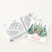 Winter Woodland Family Recipbook Notitieboek (Binnen)