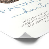 Winter Woodland Fopspeen Hunt Douche Spelbord Poster (Hoek)