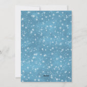 Winter Woodland Forest Kersthut Feestdagenkaart (Achterkant)