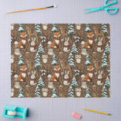 Winter Woodland Friends – Cute Animals (4) Tissuepapier (Craft)