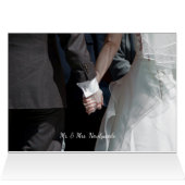 Winter Woodland Holiday Weddenschap Hartelijk dank (Binnen Horizontaal (Boven))