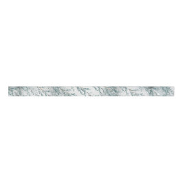 Winter Woodland Icy Snow Storm Grosgrain Lint