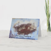 Winter Woodland Kaart (Achterkant)