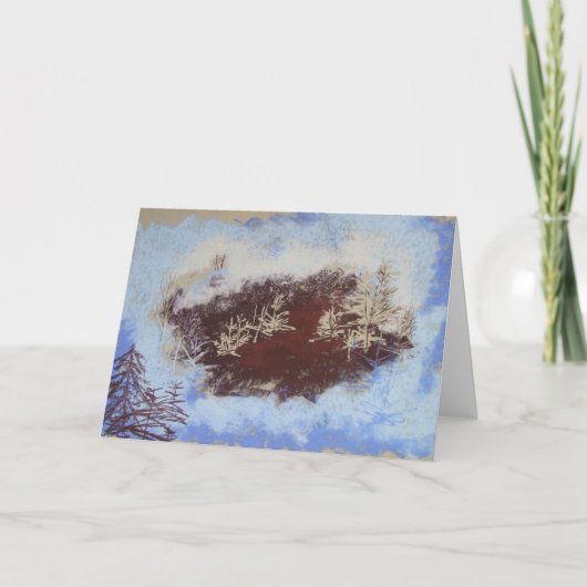 Winter Woodland Kaart (Voorkant)