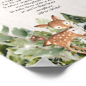 Winter Woodland late night diapers game poster (Hoek)