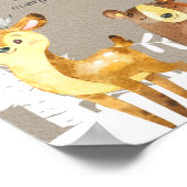 Winter Woodland Late Night Diapers Poster (Hoek)