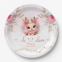 Winter Woodland Meisje Baby shower