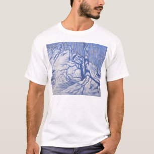 Winter Woodland nabij Courcheval 2008 T-shirt