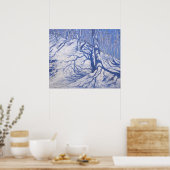 Winter Woodland near Courpaard 2008 Poster (Keuken)