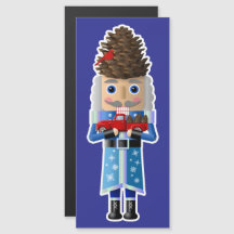 Winter Woodland Notenkraker met kleine rode vracht