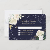 Winter Woodland RSVP-kaarten RSVP Kaartje (Voorkant)