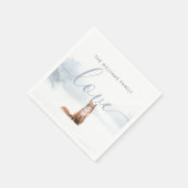 Winter Woodland Scene Fox Holiday Servet (Hoek)