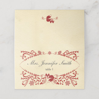 Winter Woodland Sleeping Fox Kerstmis Plaatskaartje