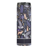 Winter Woodland Violet/Gold ID785 Thermosbeker (Achterkant)