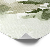 Winter Woodland Welcome Sign Poster (Hoek)