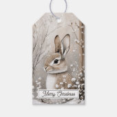 Winter Woodland Wishes Cadeaulabel (Voorkant)