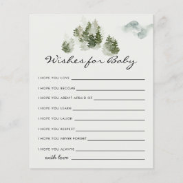 Winter Woodland Wishes for Baby Game